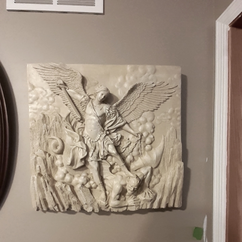 St. Michael Wall Sculpture